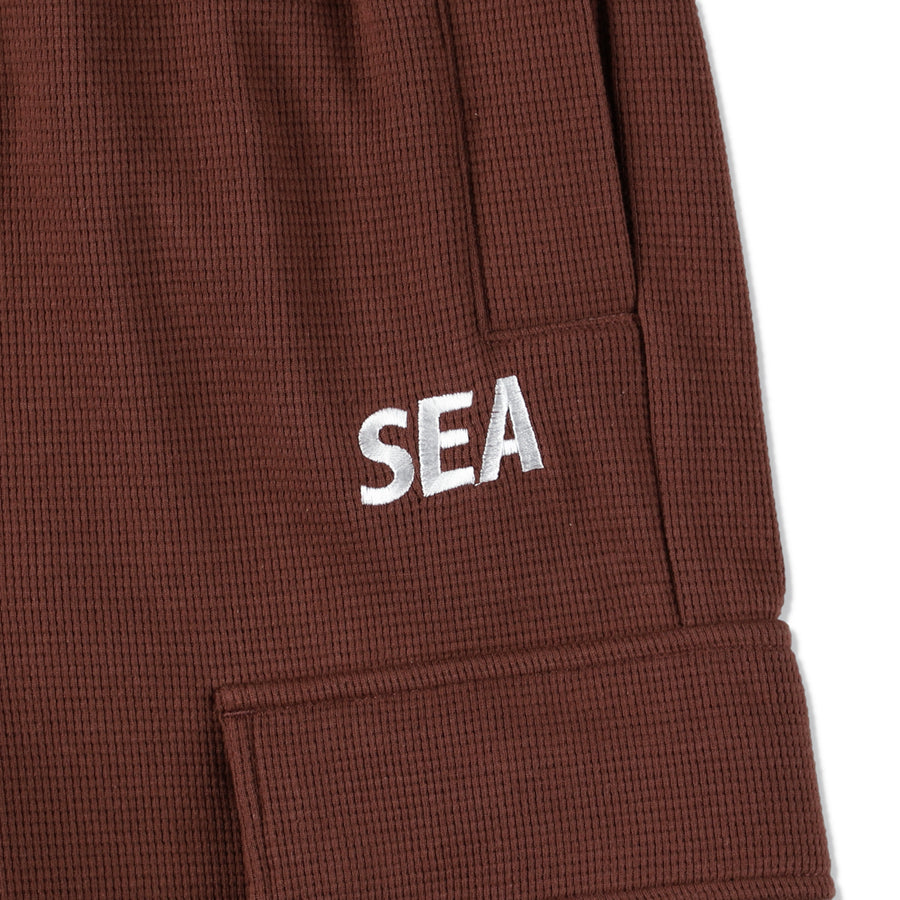 ES_W_Waffle Cargo Pant / BROWN