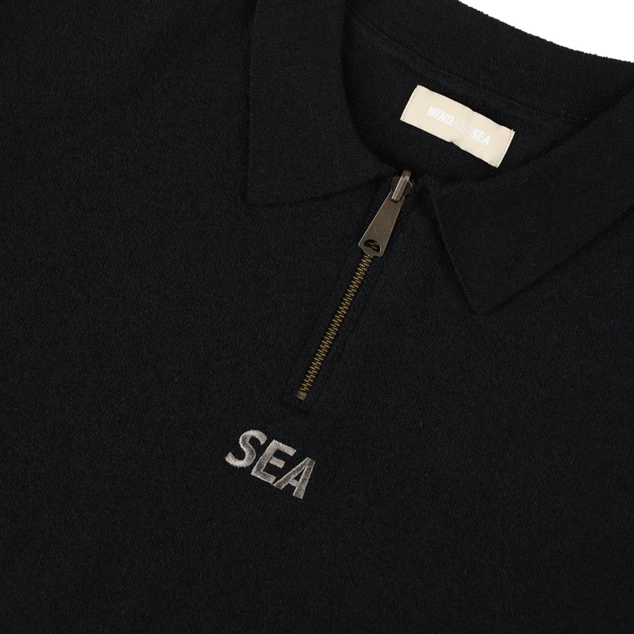 Bouclet S/S Polo / BLACK