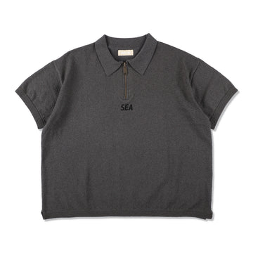 Bouclet S/S Polo / CHARCOAL