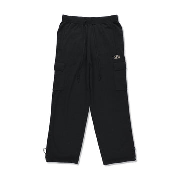 Bouclet Eazy Cargo Pant / BLACK