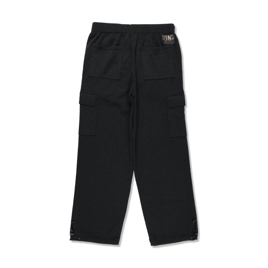 Bouclet Eazy Cargo Pant / BLACK