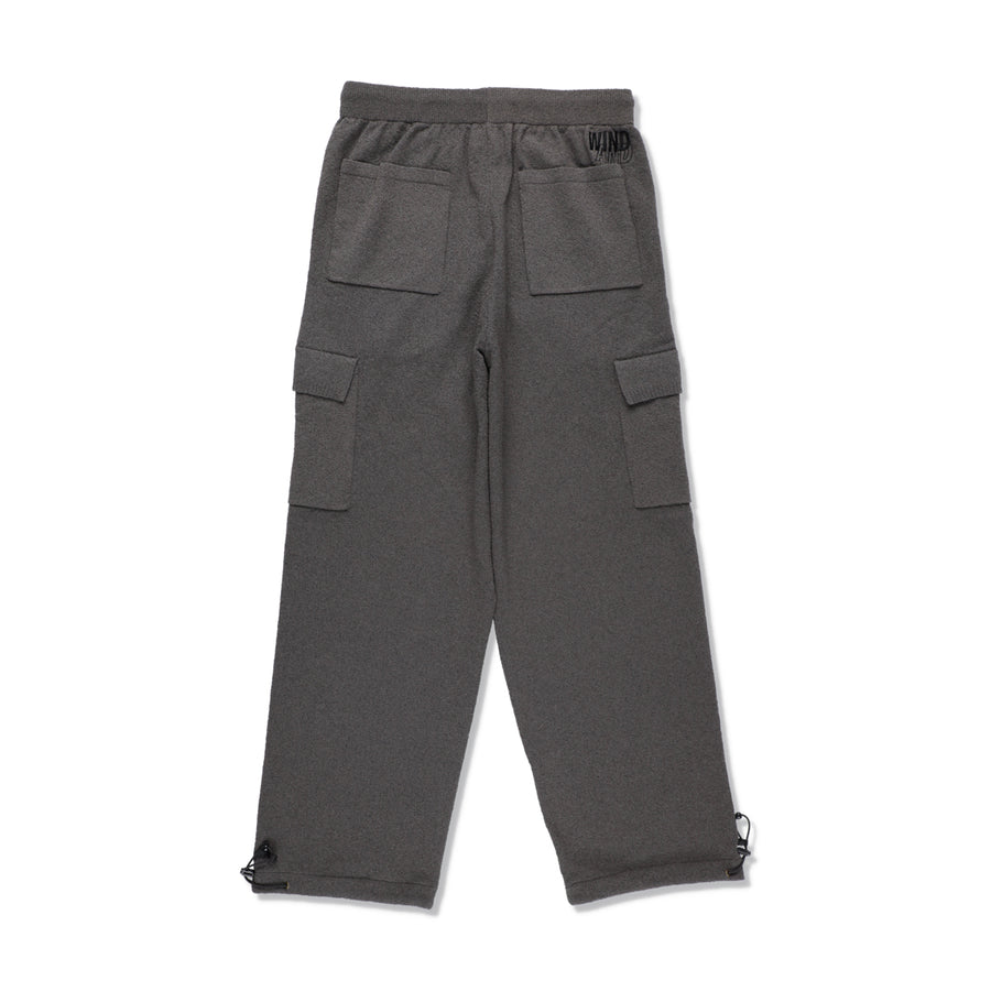 Bouclet Eazy Cargo Pant / CHARCOAL