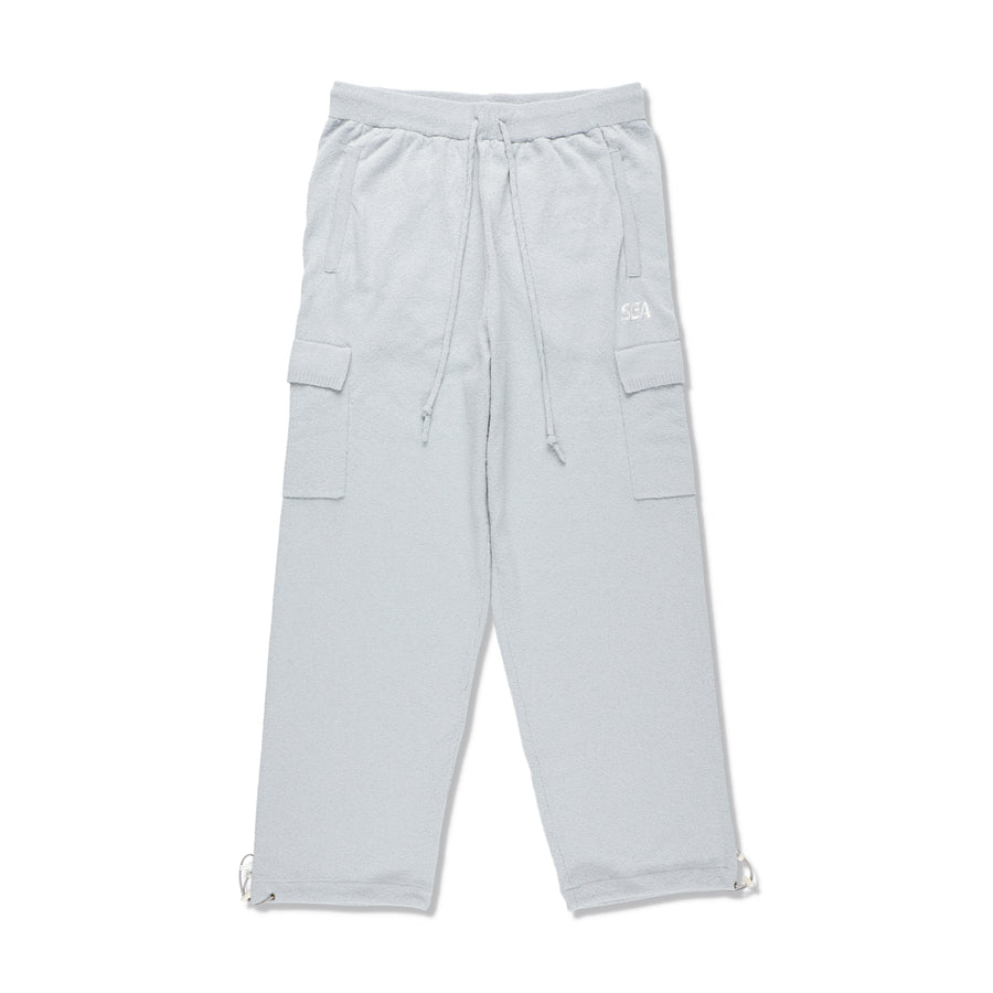 Bouclet Eazy Cargo Pant / SKY