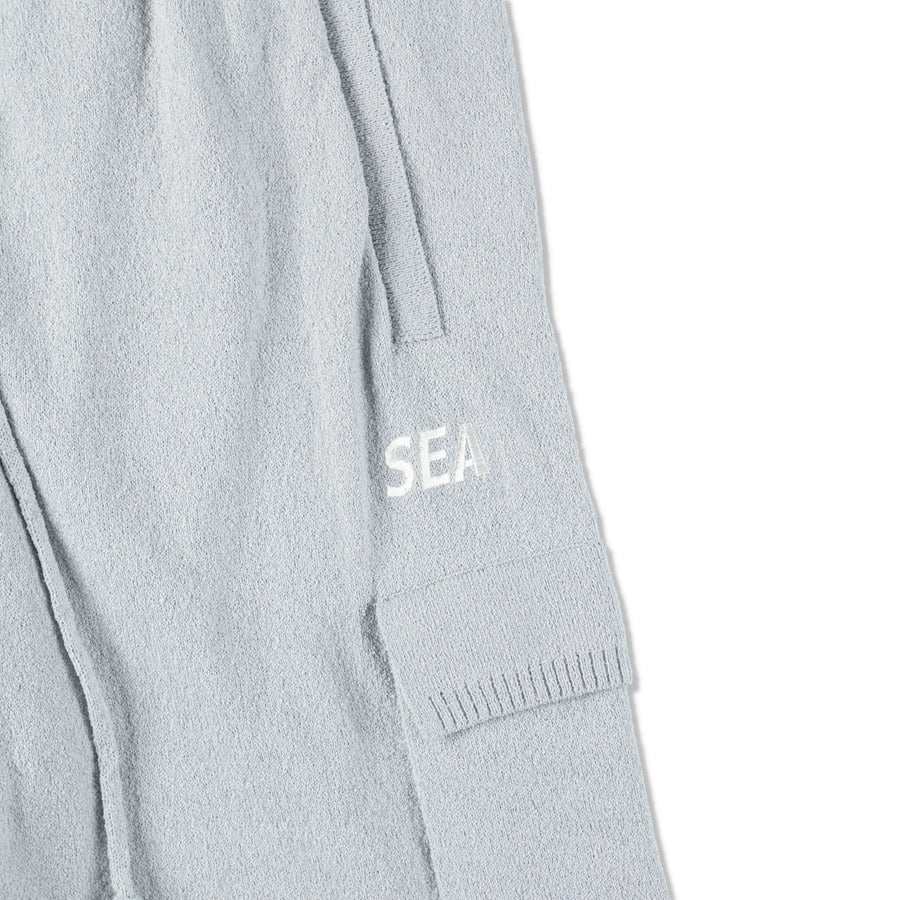 Bouclet Eazy Cargo Pant / SKY