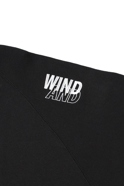 Switching Hooded Sweat Shirt