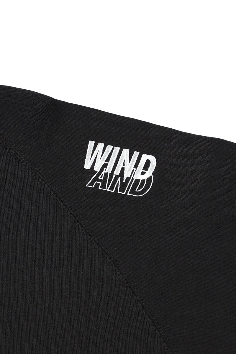 Switching Hooded Sweat Shirt