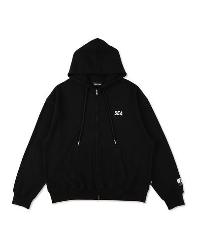 Waffle Zip Up Sweatshirt