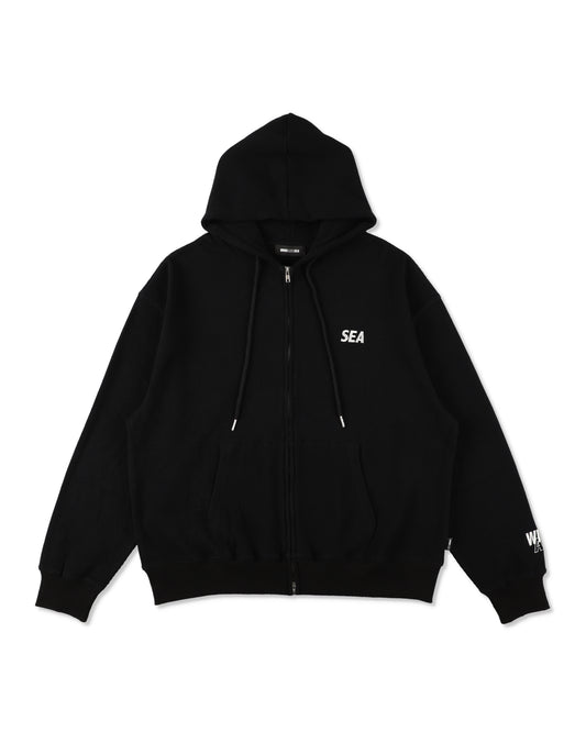 Waffle Zip Up Sweatshirt
