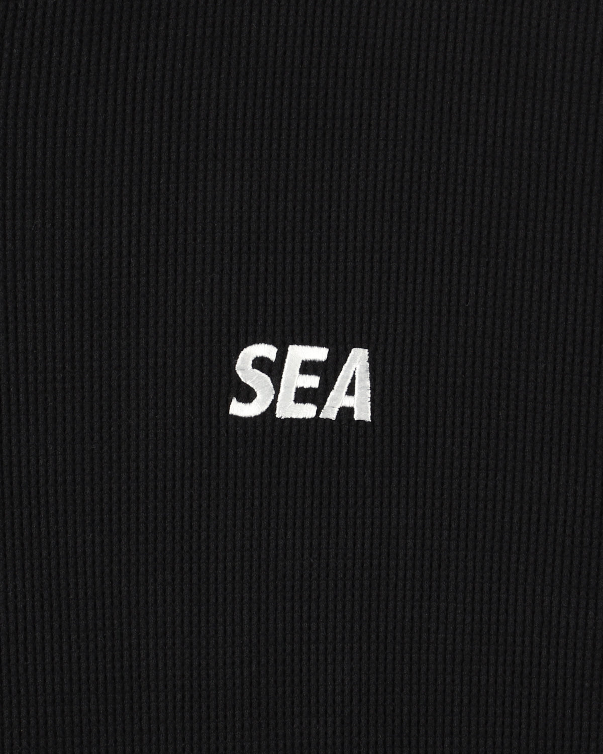 Waffle Zip Up Sweatshirt