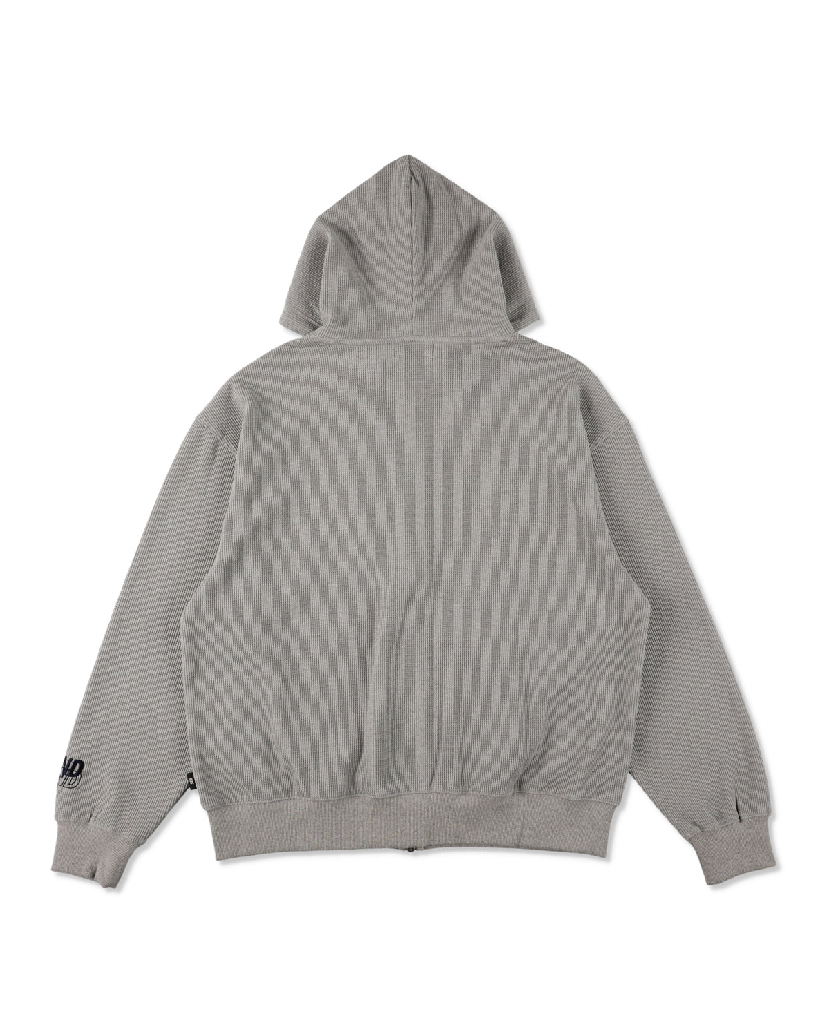 Waffle Zip Up Sweatshirt