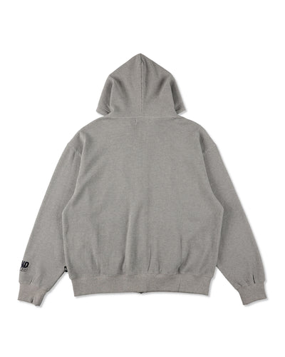 Waffle Zip Up Sweatshirt