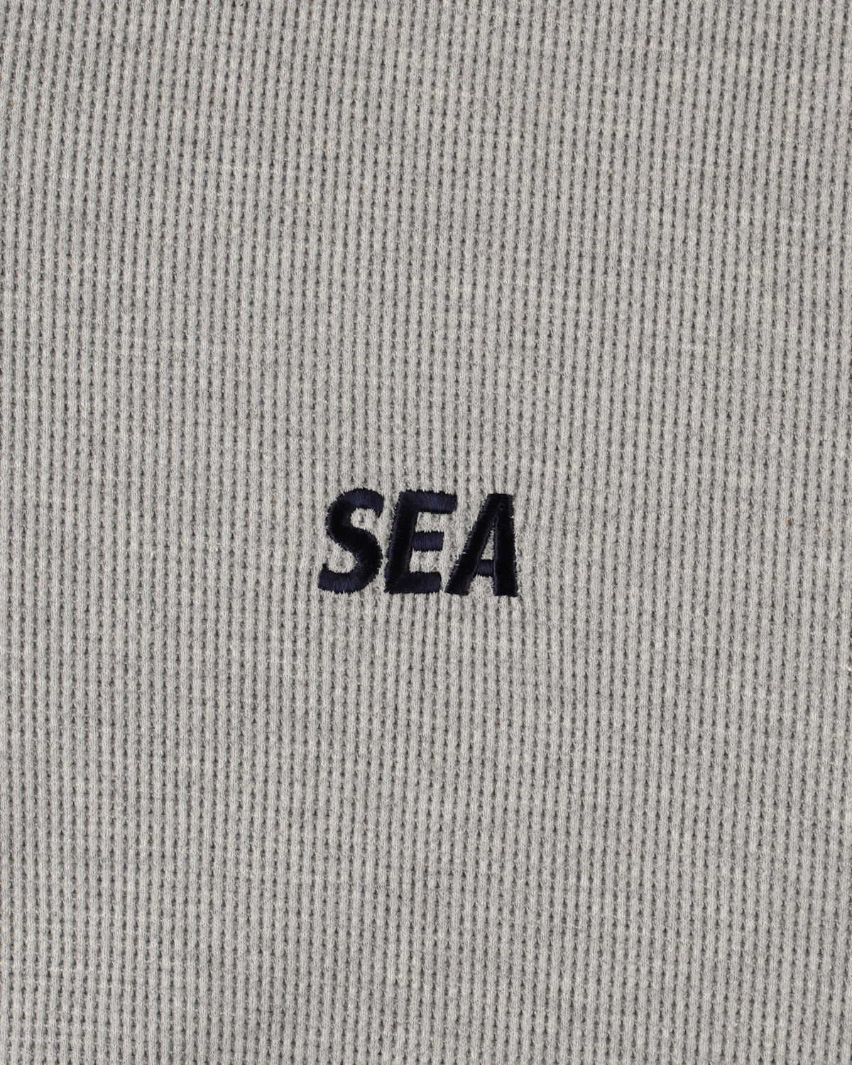 Waffle Zip Up Sweatshirt