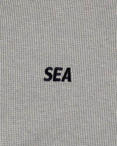 Waffle Zip Up Sweatshirt