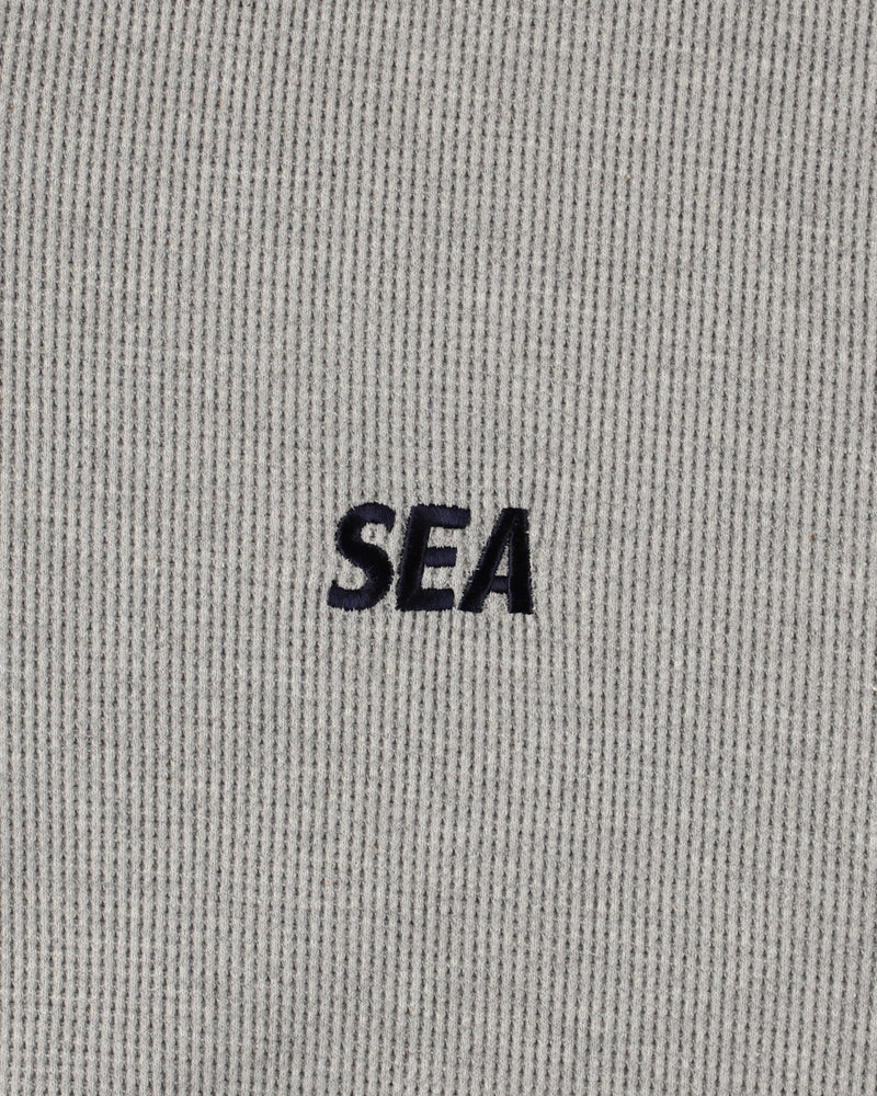 Waffle Zip Up Sweatshirt