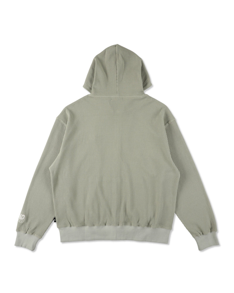 Waffle Zip Up Sweatshirt