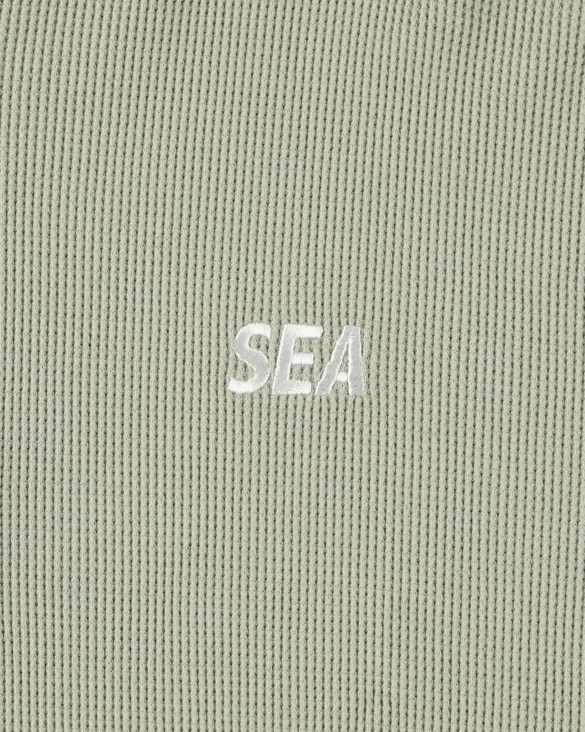 Waffle Zip Up Sweatshirt