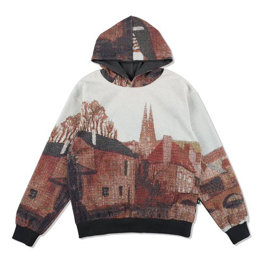 LANDSCAPE JACQUARD HOODIE