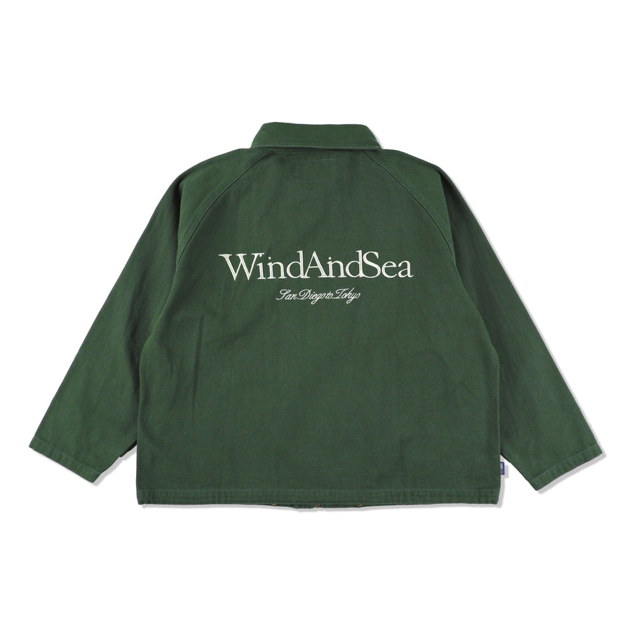 WIND AND SEA Duck Canvas Riding Jacket-