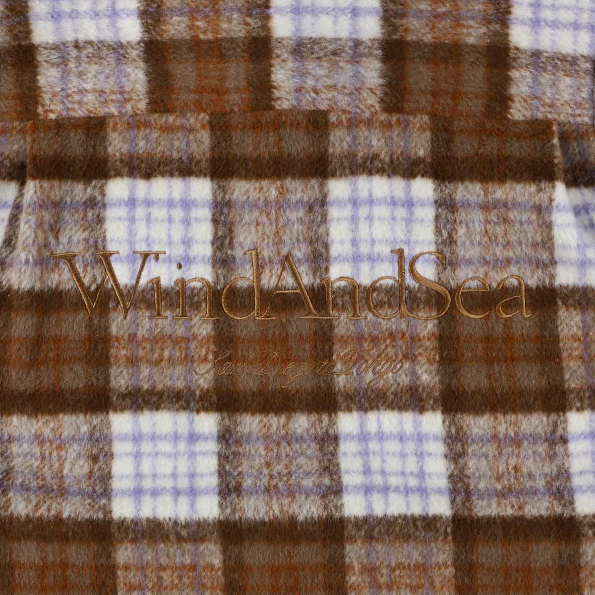 SHAGGY PLAID CPO SHIRT JACKET