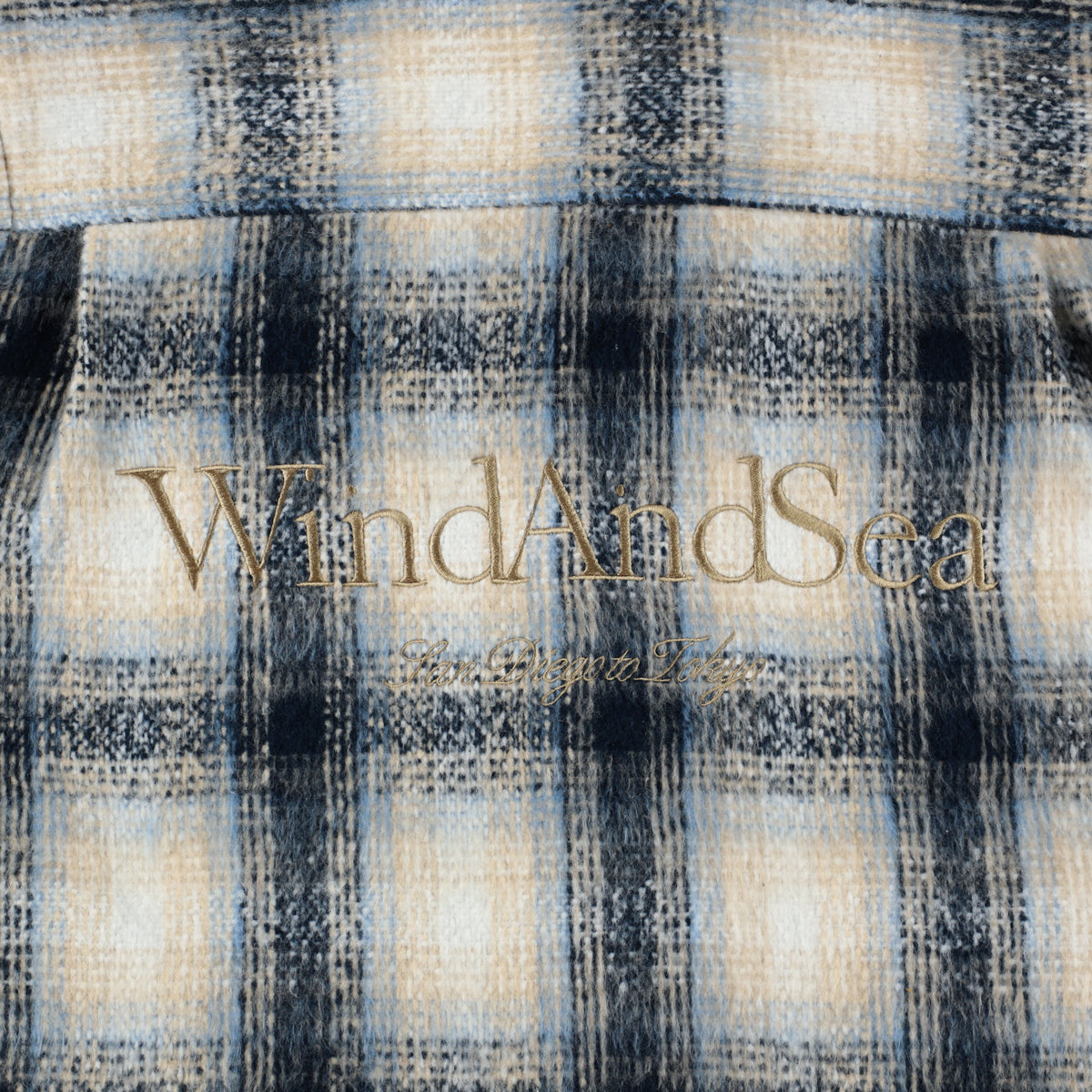 SHAGGY PLAID CPO SHIRT JACKET