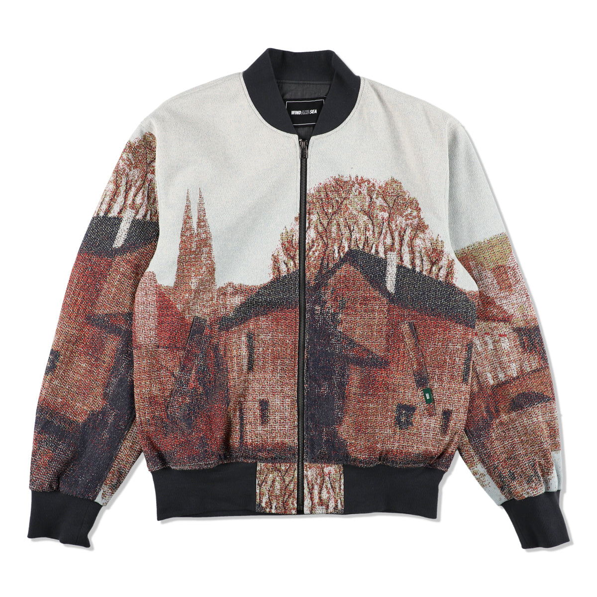 LANDSCAPE JACQUARD BLOUSON