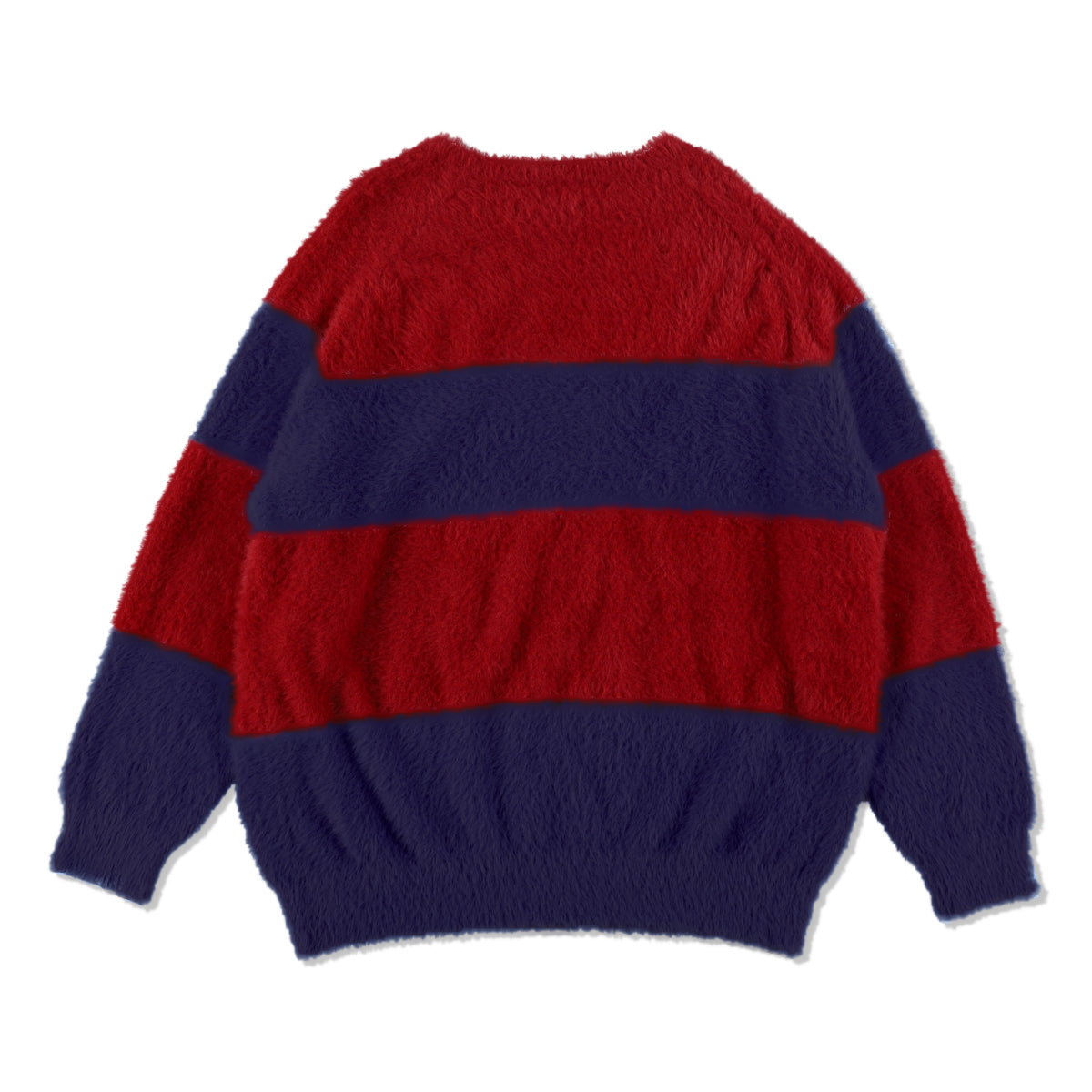 MOHAIR BORDER KNIT