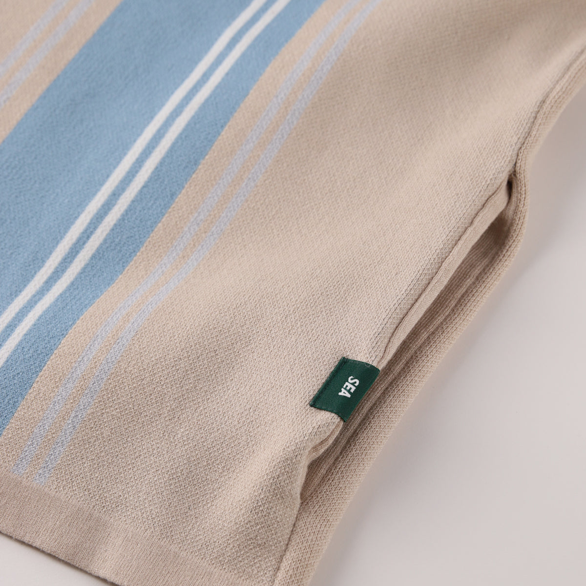 MULTI BORDER POLO KNIT