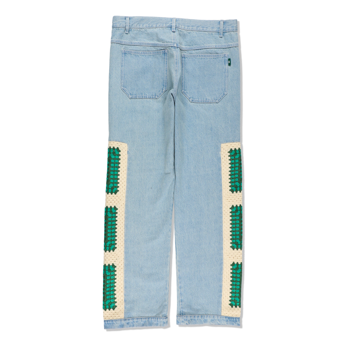 CROCHETKNIT x DENIM PANTS