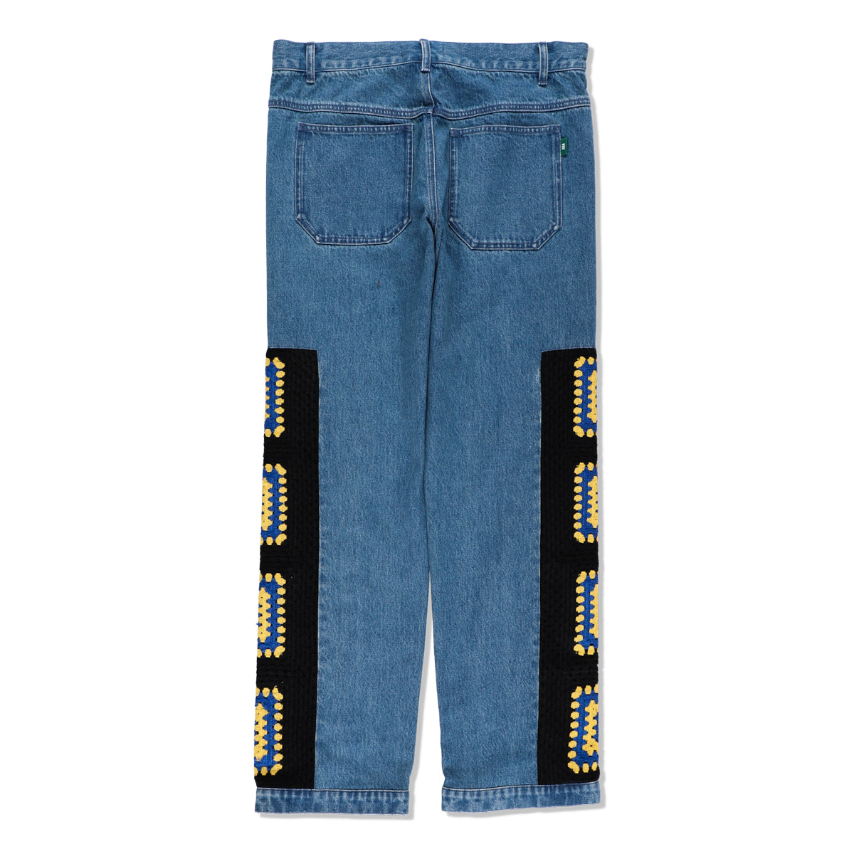 CROCHETKNIT x DENIM PANTS