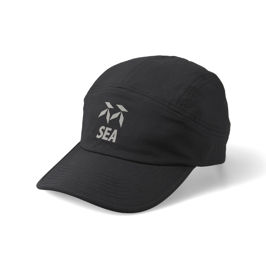 Wind Wave Running Cap / BLACK