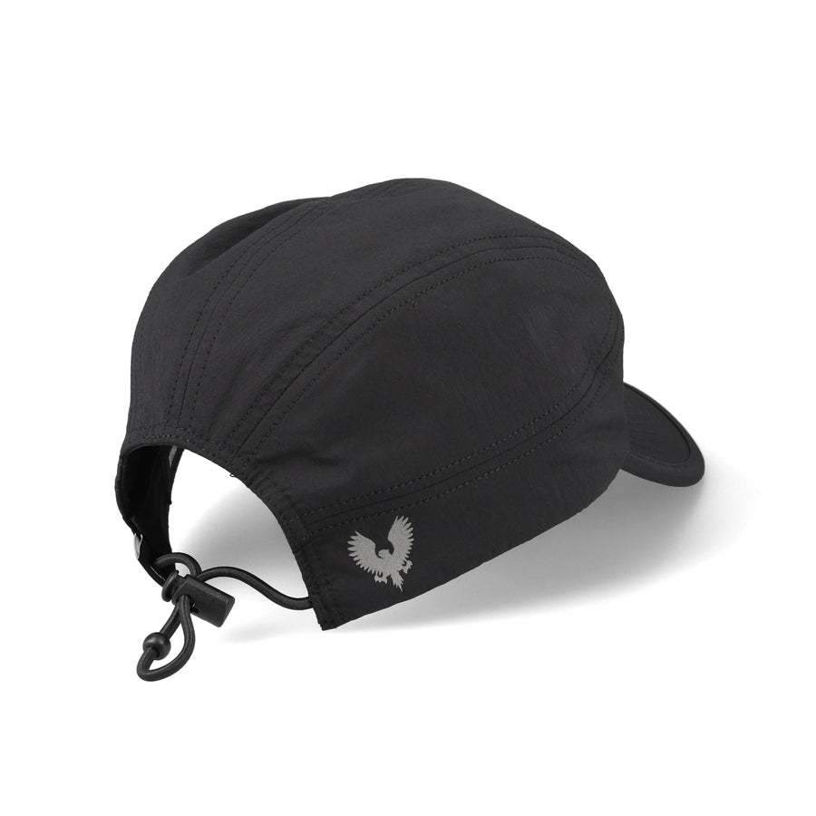 Wind Wave Running Cap / BLACK