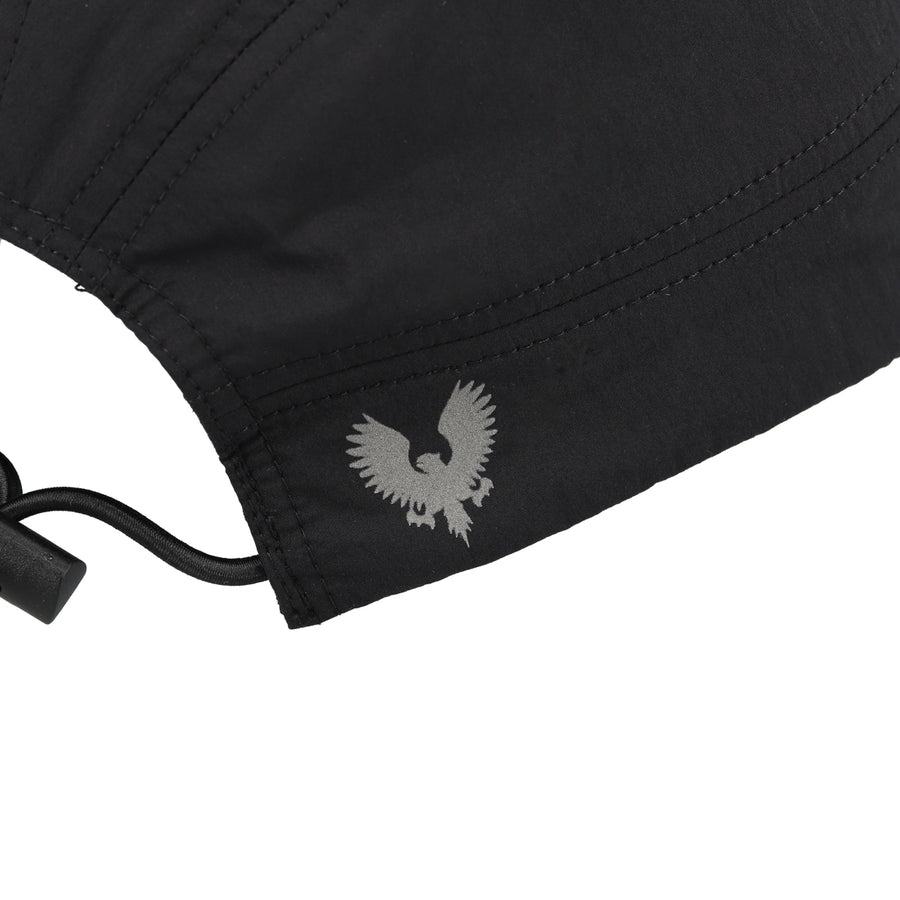 Wind Wave Running Cap / BLACK