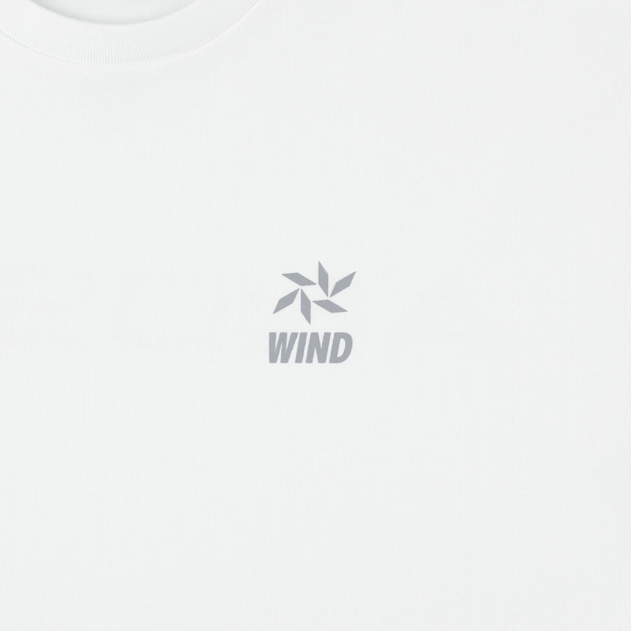 Wind (OF) S/S Tee / WHITE