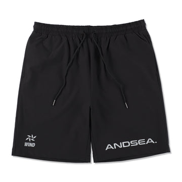 Wind Wave Nylon Home Short / BLACK