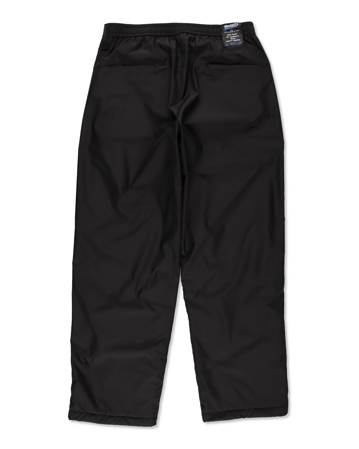WARM UP PANTS WITH FISHINGNET RECYCLE MATERIAL