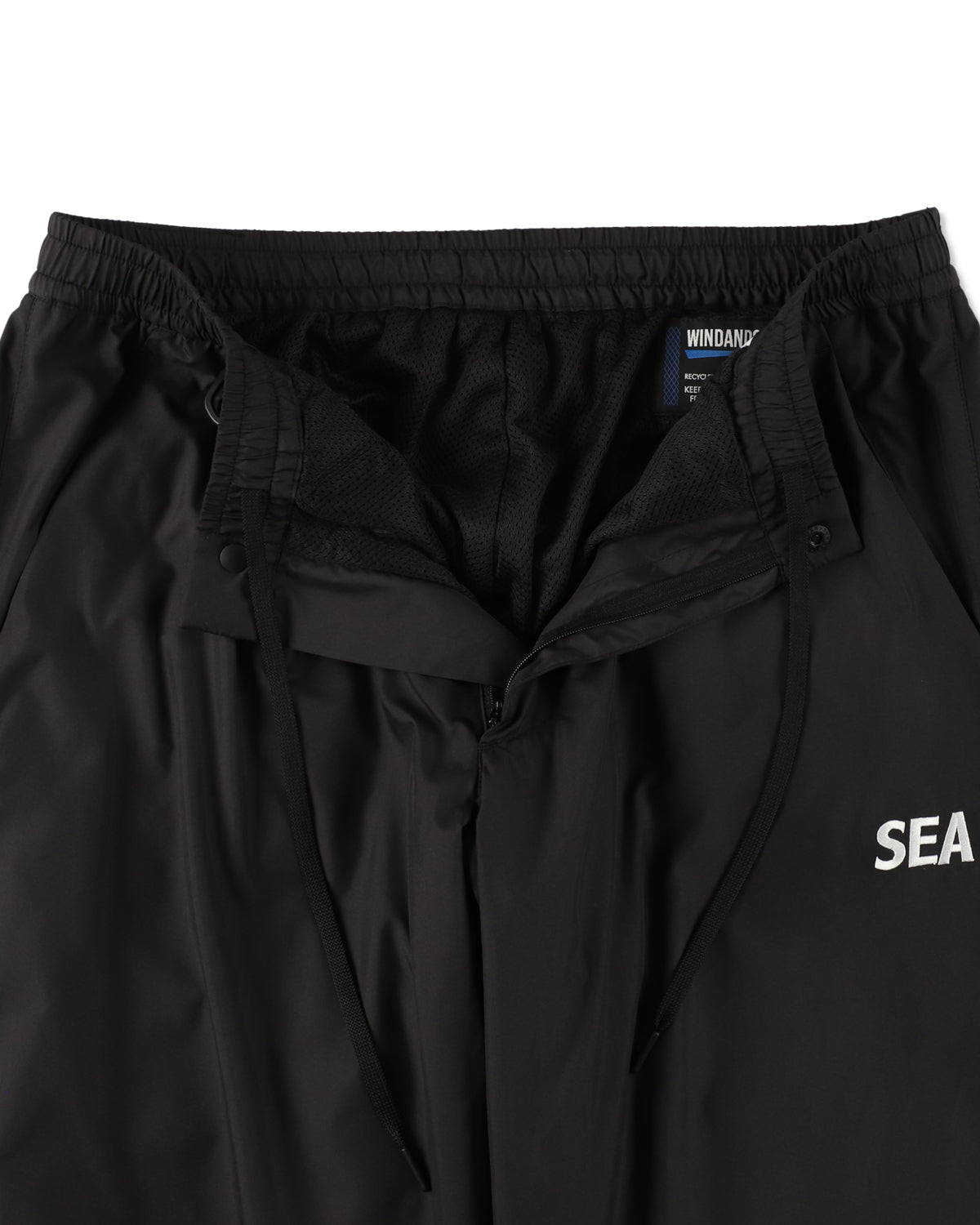 WARM UP PANTS WITH FISHINGNET RECYCLE MATERIAL