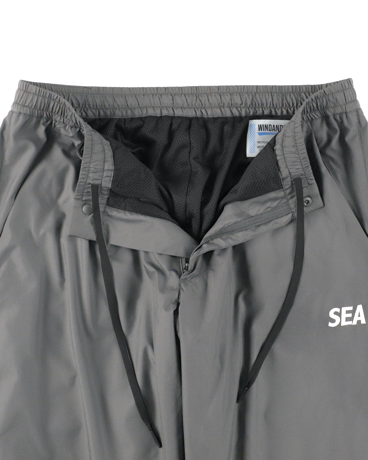 WARM UP PANTS WITH FISHINGNET RECYCLE MATERIAL
