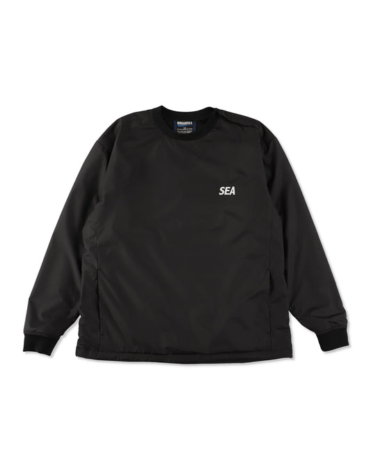 WARM UP PULLOVER SHIRT WITH FISHINGNET RECYCLE MATERIAL