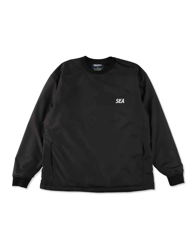 WARM UP PULLOVER SHIRT WITH FISHINGNET RECYCLE MATERIAL