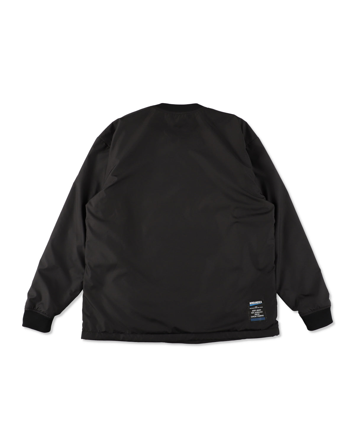WARM UP PULLOVER SHIRT WITH FISHINGNET RECYCLE MATERIAL