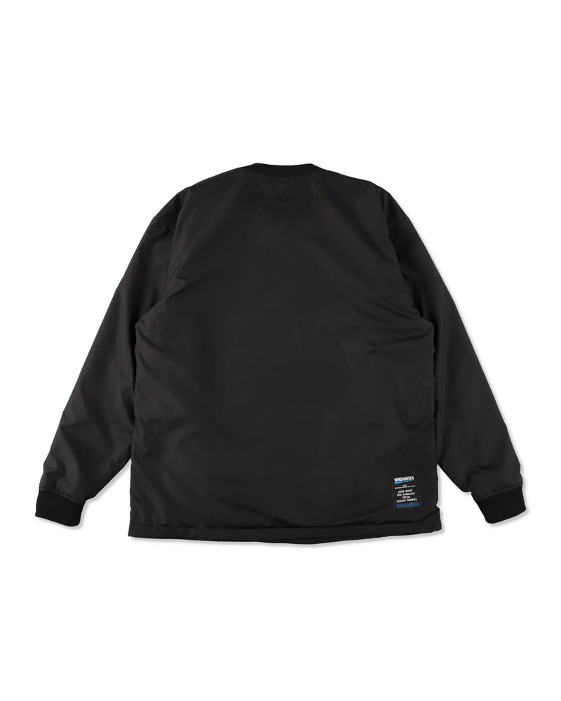 WARM UP PULLOVER SHIRT WITH FISHINGNET RECYCLE MATERIAL