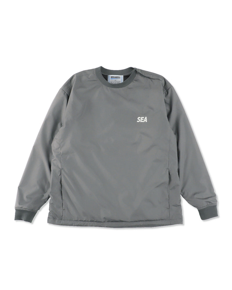 WARM UP PULLOVER SHIRT WITH FISHINGNET RECYCLE MATERIAL