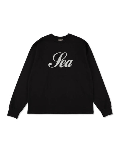 SCRIPT SEA L/S TEE