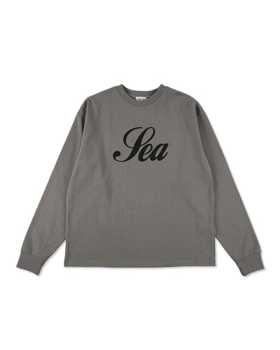 SCRIPT SEA L/S TEE