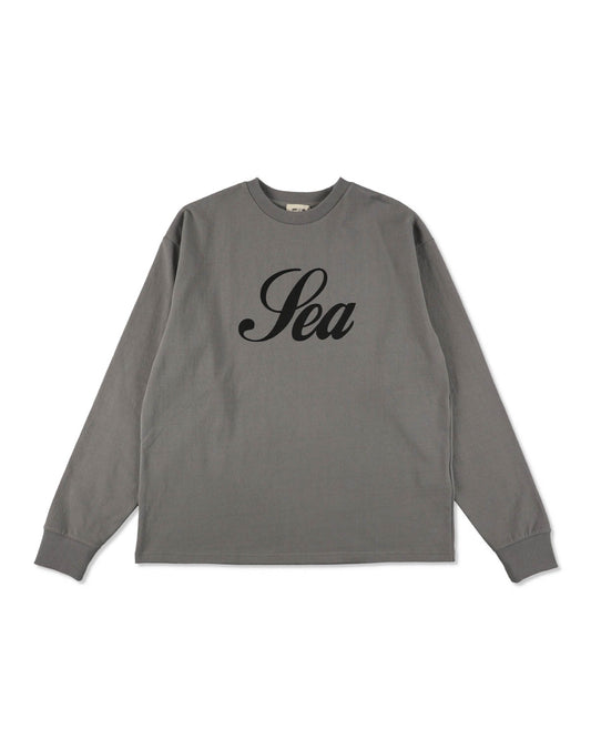 SCRIPT SEA L/S TEE