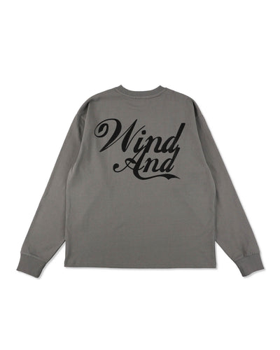 SCRIPT SEA L/S TEE