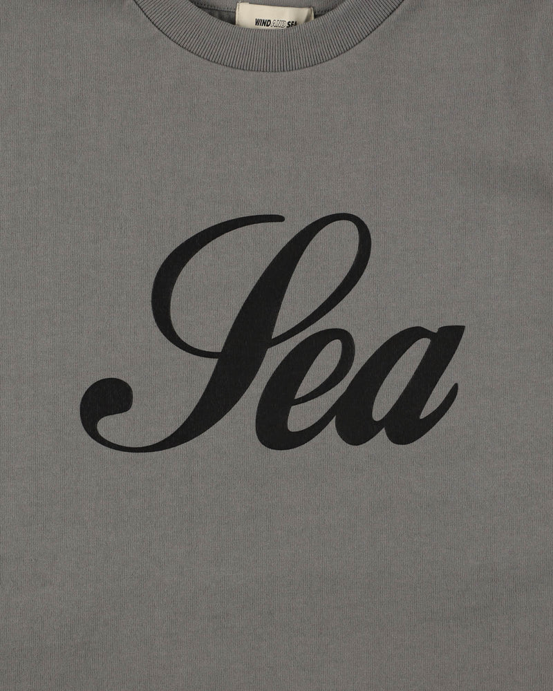 SCRIPT SEA L/S TEE
