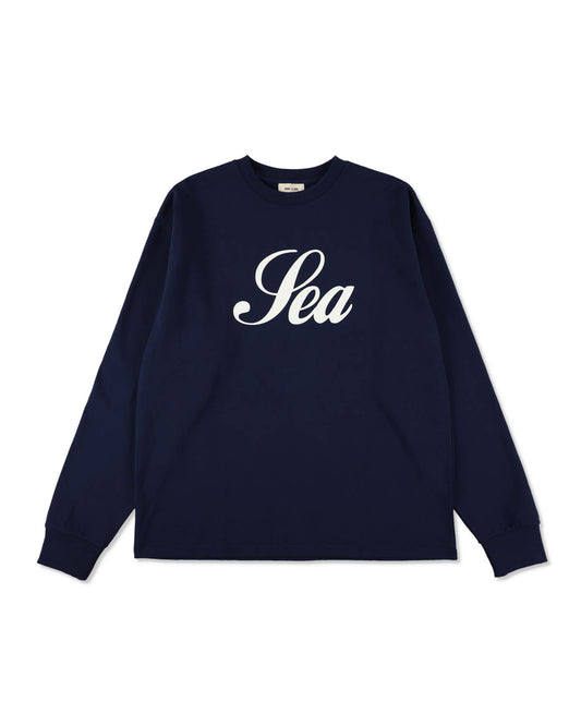 SCRIPT SEA L/S TEE