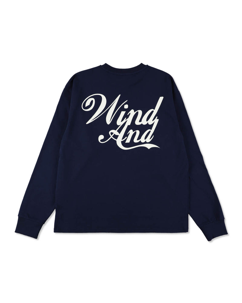 SCRIPT SEA L/S TEE
