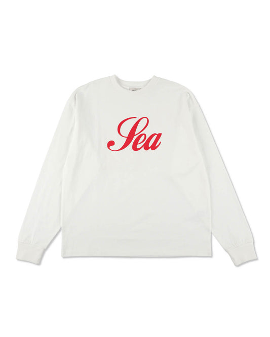 SCRIPT SEA L/S TEE